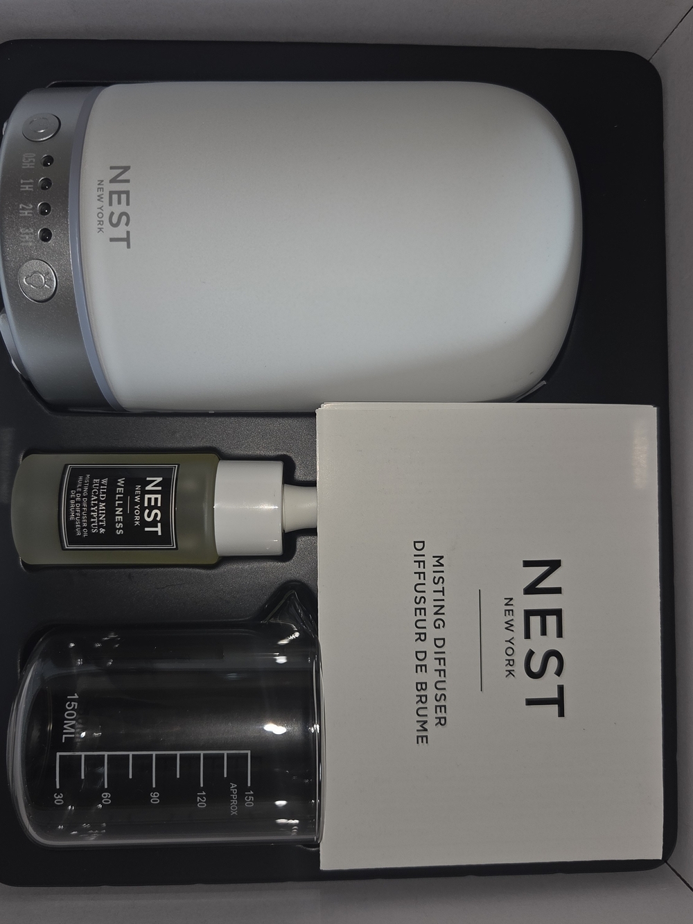 NEST New York Deluxe Ultrasonic Misting Scent Diffuser –
